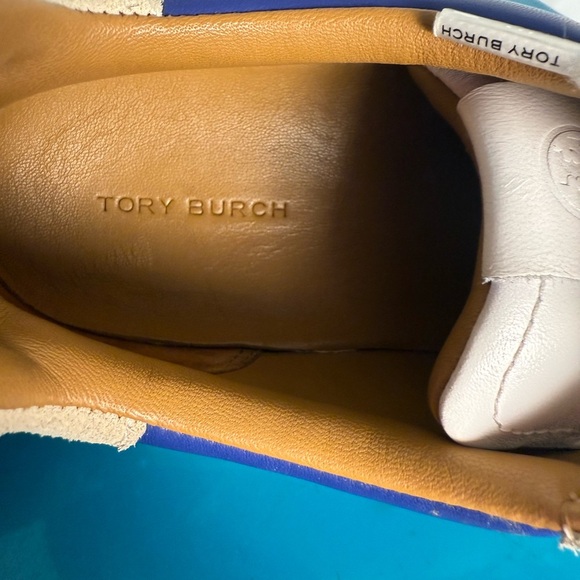 Tory Burch Cream and White Sneakers - Picture 4 of 8
